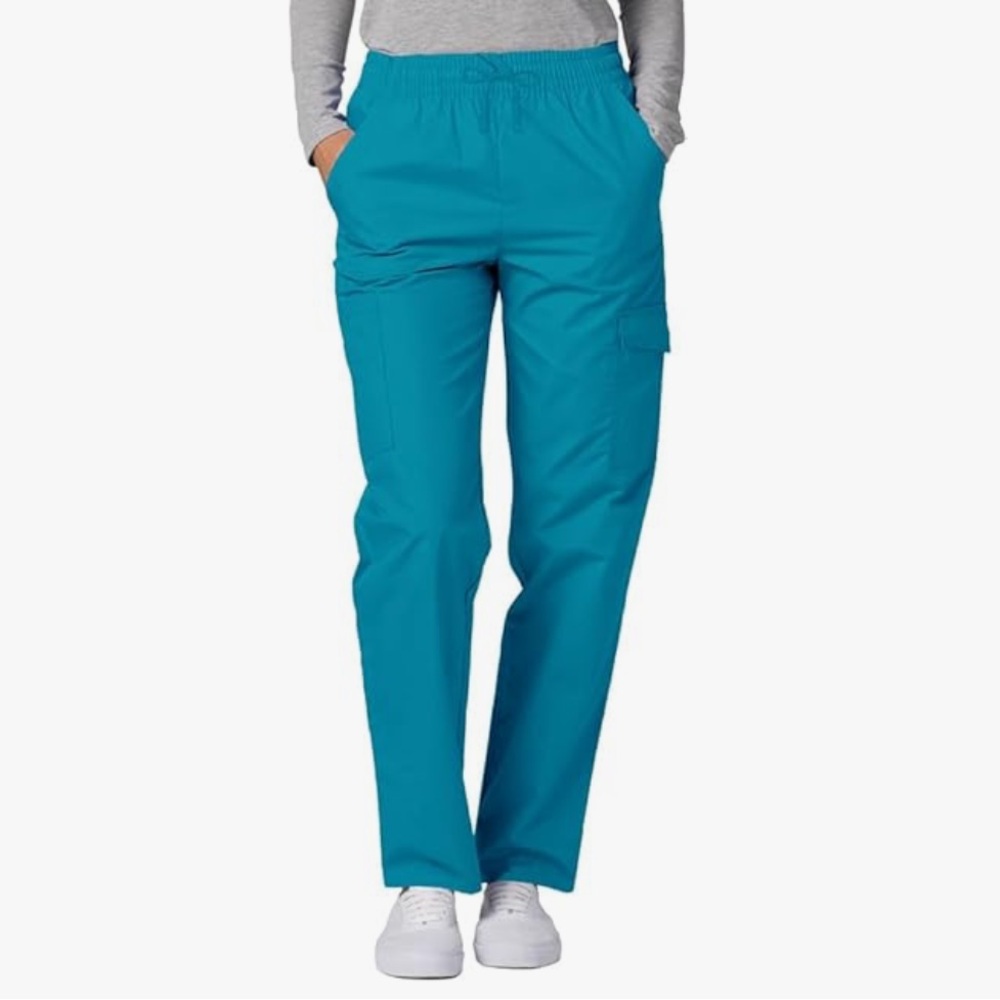 ADAR Teal Scrub Pants